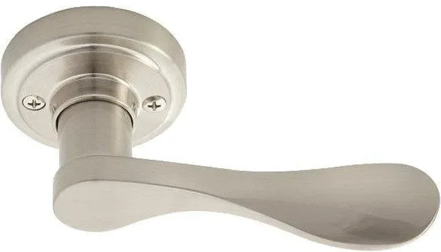 Better Home Products Waterfront Half Dummy Lever - Right Handed in Satin Nickel finish