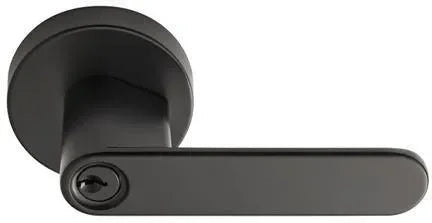 Better Home Products Westlake Keyed Entry Lever in Matte Black finish