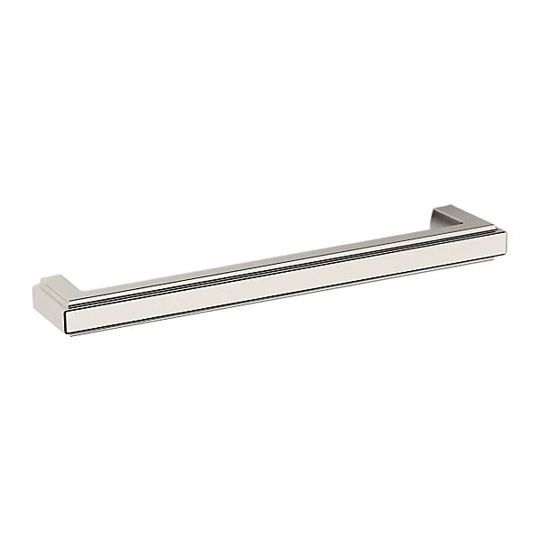 Baldwin Raised Cabinet Pull in Satin Nickel finish