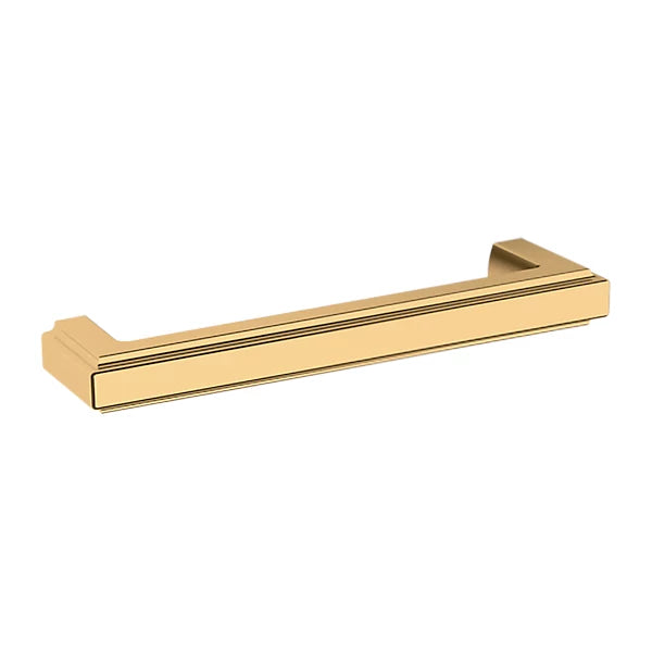 Baldwin Raised Appliance Pull in Lifetime Polished Brass finish