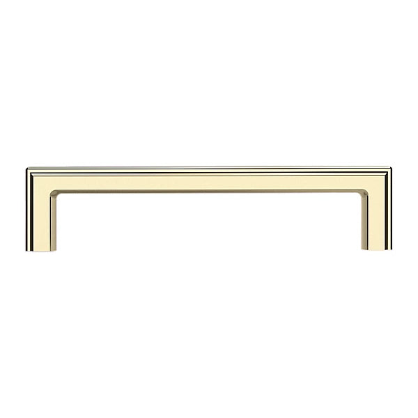 Baldwin Raised Appliance Pull in Unlacquered Brass finish