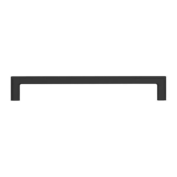 Baldwin Raised Appliance Pull in Satin Black finish