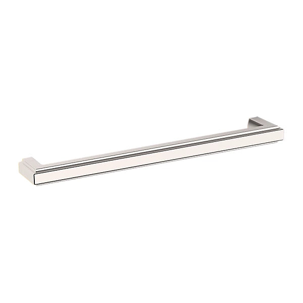 Baldwin Raised Cabinet Pull in Lifetime Polished Nickel finish