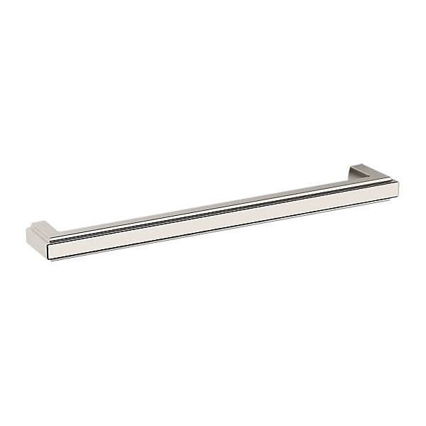 Baldwin Raised Cabinet Pull in Satin Nickel finish