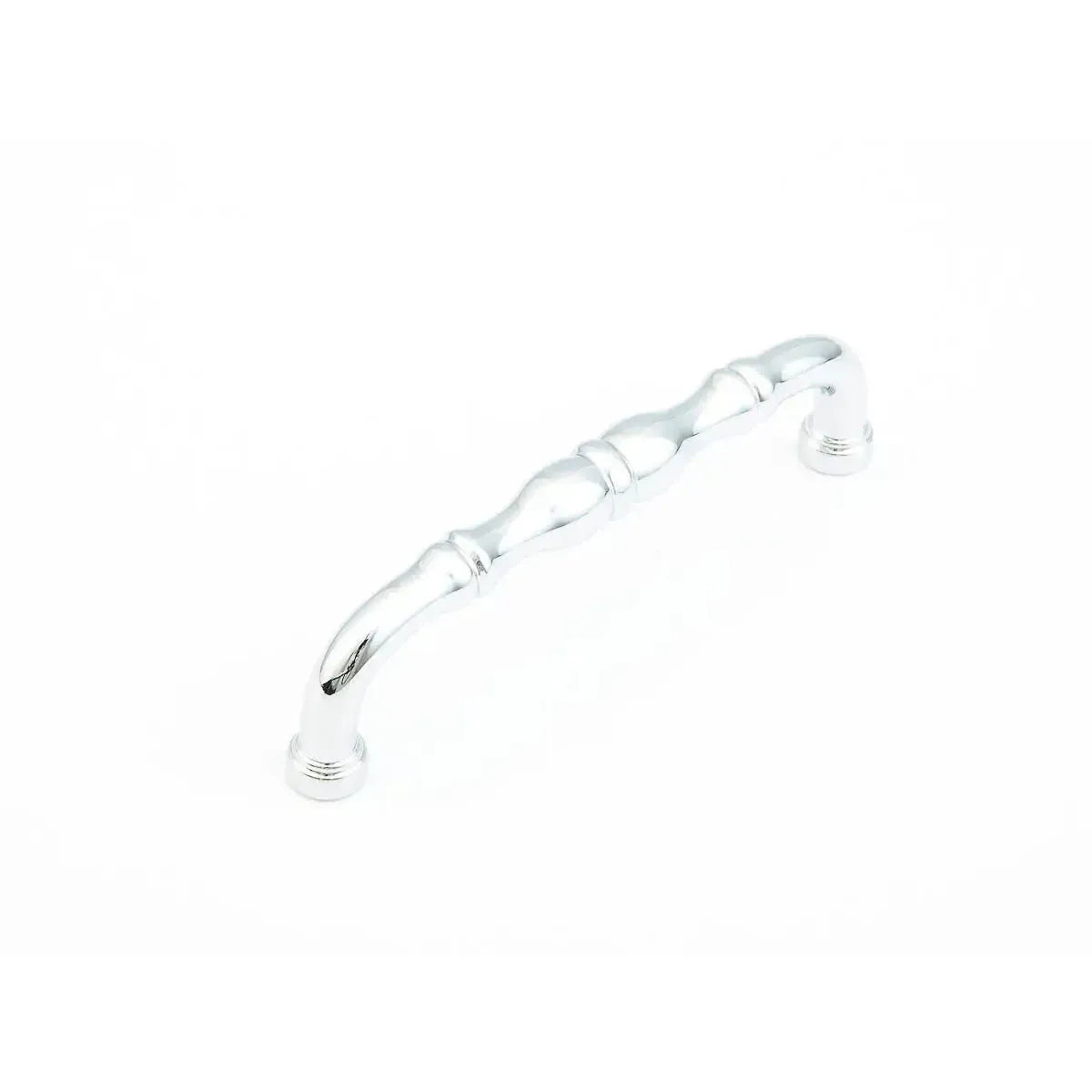 The Schaub Colonial Cabinet Pull in Polished Chrome finish.