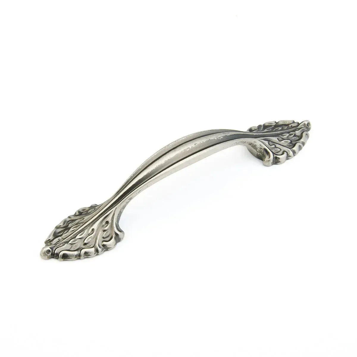 The Schaub Corinthian Cabinet Pull in Corinthian Silver finish.