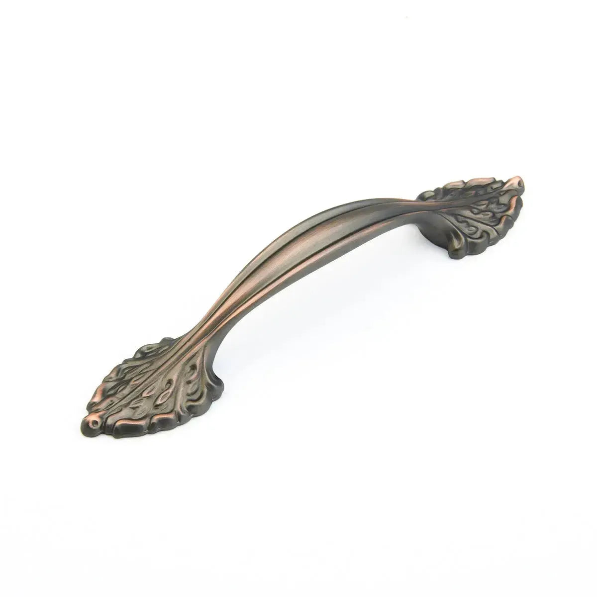 The Schaub Corinthian Cabinet Pull in Michelangelo Bronze finish.