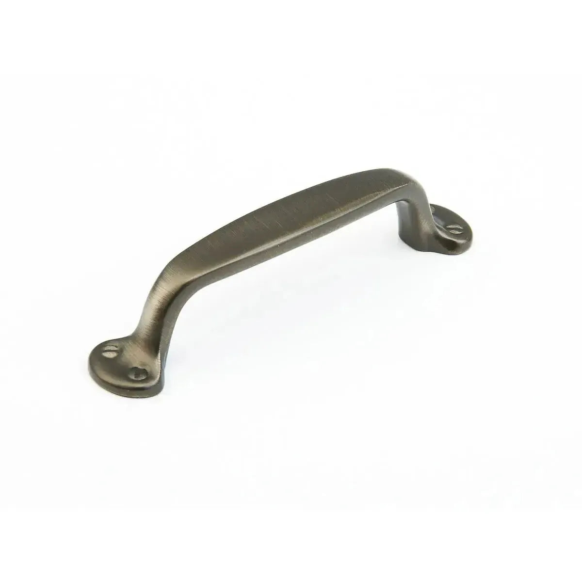 The Schaub Country Cabinet Pull in Antique Nickel finish.