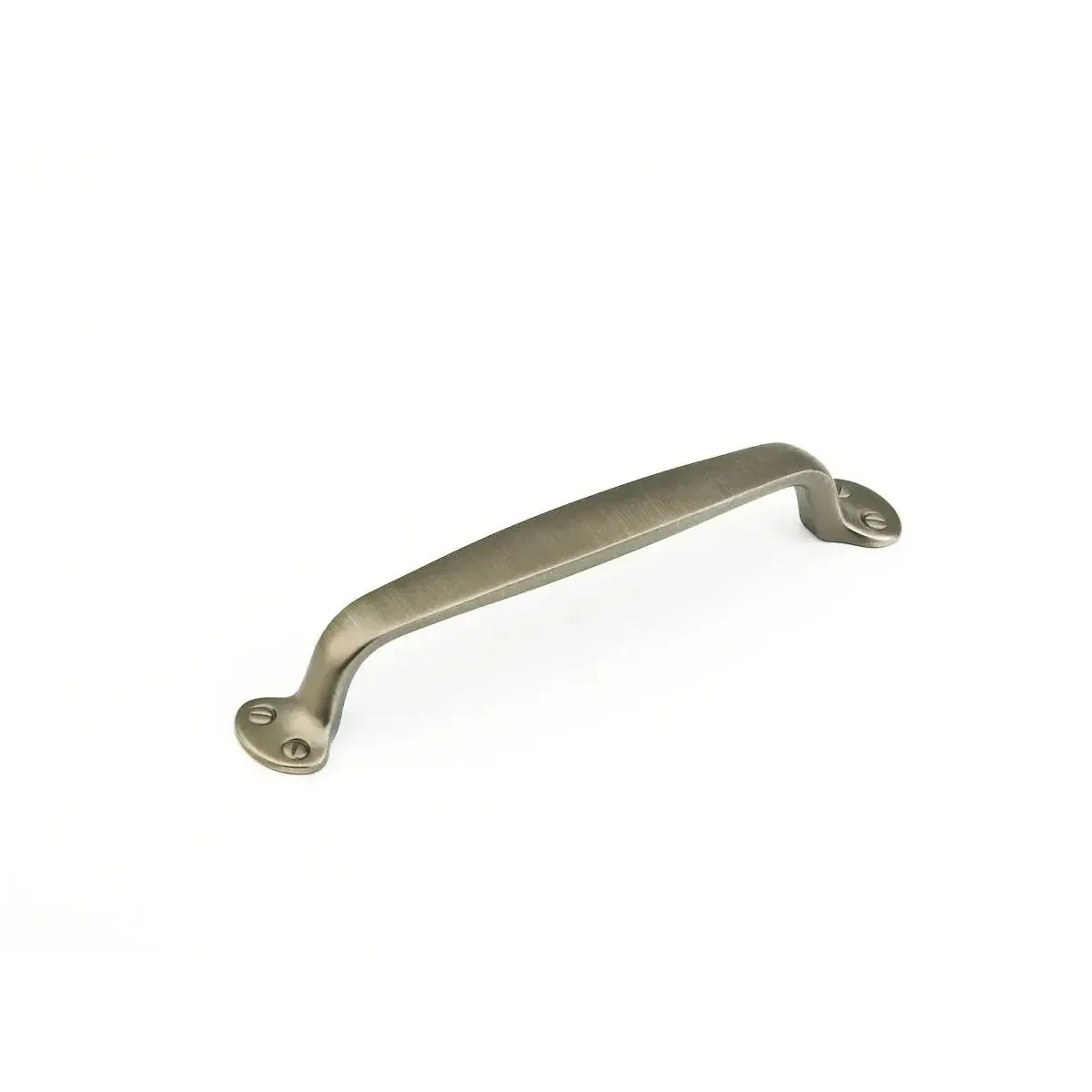 The Schaub Country Cabinet Pull in Antique Nickel finish.