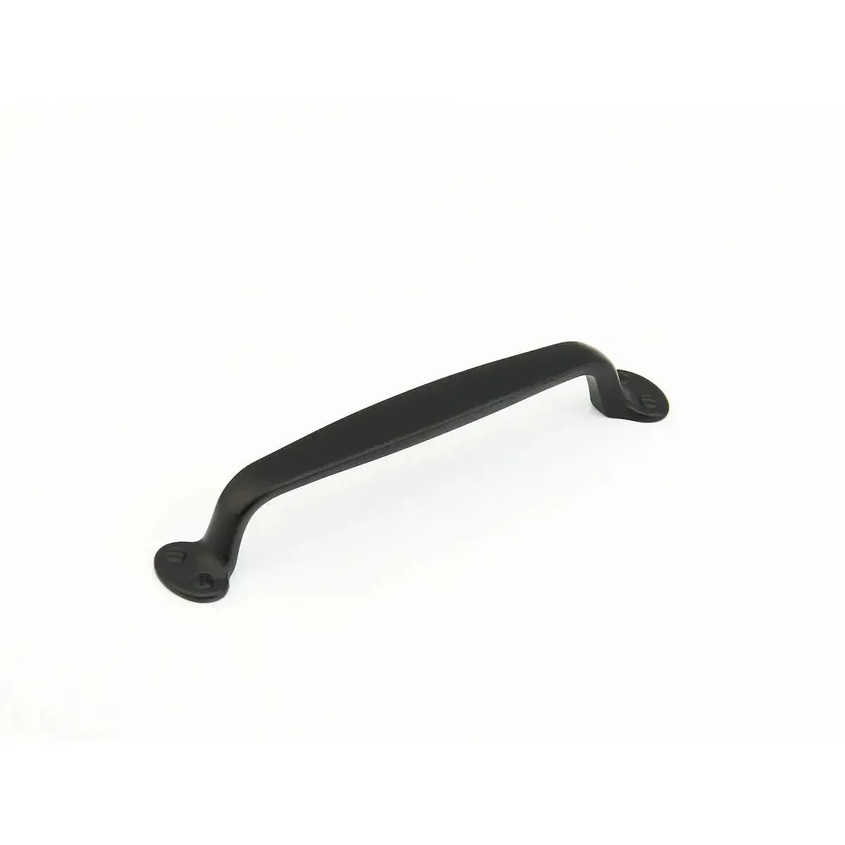 The Schaub Country Cabinet Pull in Flat Black finish.