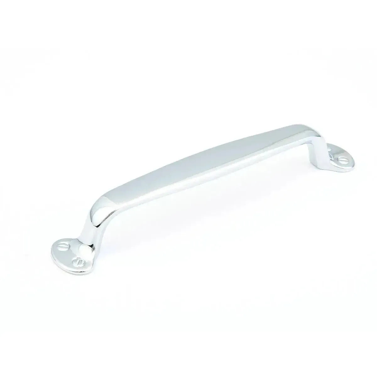 The Schaub Country Cabinet Pull in Polished Chrome finish.