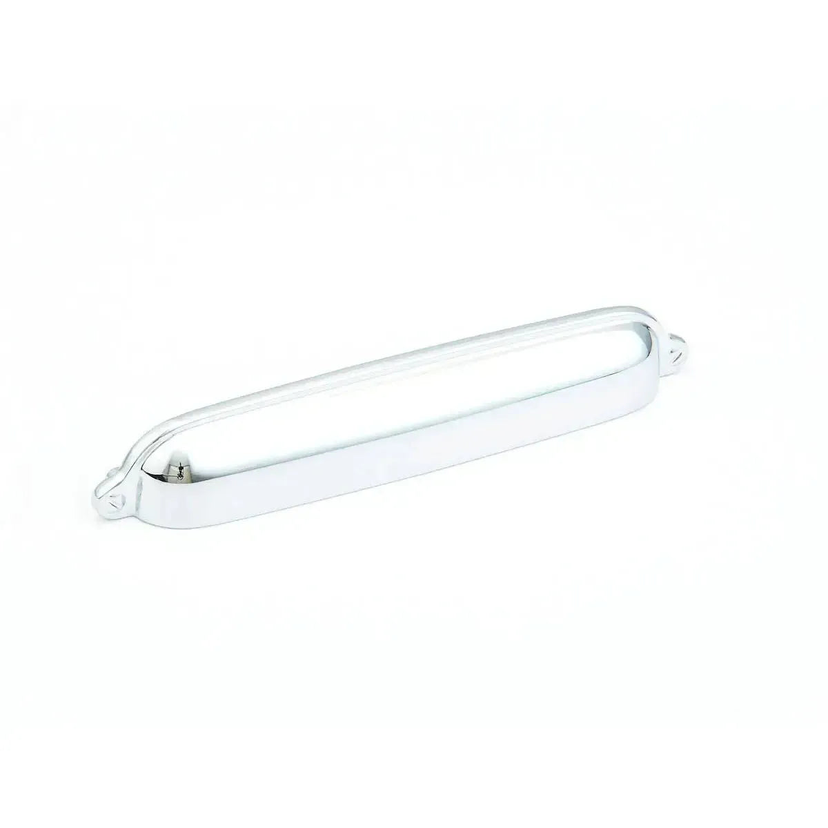 The Schaub Country Cup Pull in Polished Chrome finish.