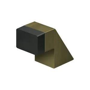 Deltana 1 1/4" Contemporary Floor Door Bumper Antique Brass