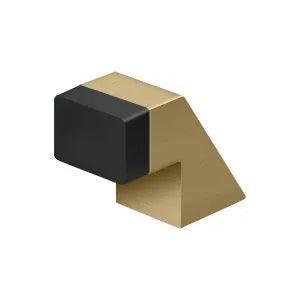 Deltana 1 1/4" Contemporary Floor Door Bumper Brushed Brass