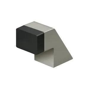 Deltana 1 1/4" Contemporary Floor Door Bumper Brushed Nickel