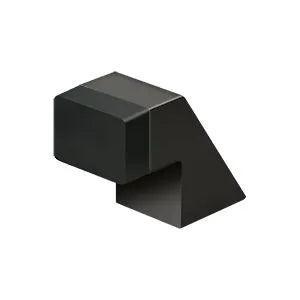 Deltana 1 1/4" Contemporary Floor Door Bumper Oil Rubbed Bronze