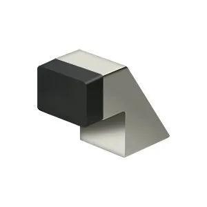 Deltana 1 1/4" Contemporary Floor Door Bumper Polished Nickel