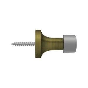 DeltanaDeltana 1-3/8" Solid Brass Baseboard Door Bumper in 