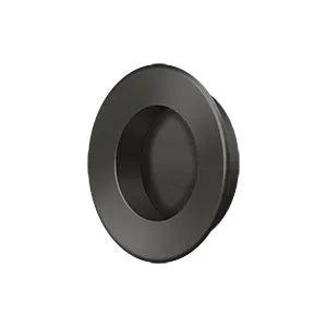 Deltana 1 7/8" Round Flush Pull Oil Rubbed Bronze