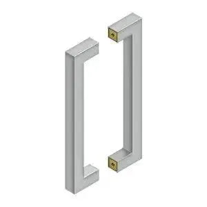 DeltanaDeltana 12" CTC Back-to-Back Contemporary Pulls in 