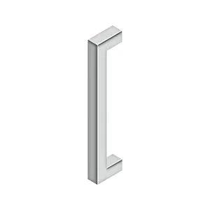 Deltana 12" CTC Contemporary Pull, Single Side in Polished Stainless finish