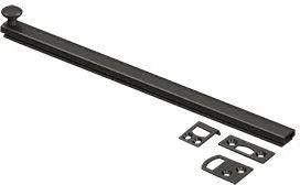 DeltanaDeltana 12" Heavy Duty Concealed Screw Surface Bolt in 