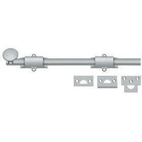 Deltana 12" Heavy Duty Surface Bolt Brushed Chrome