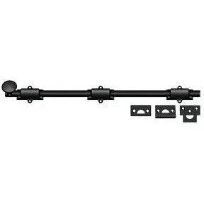 Deltana 18" Heavy Duty Surface Bolt Paint Black