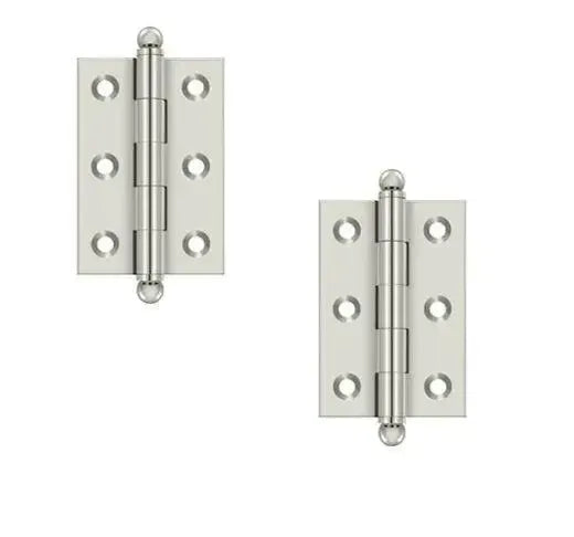 DeltanaDeltana 2 1/2" x 1 11/16" Hinge with Ball Tips (Pair) in 