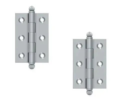 DeltanaDeltana 2 1/2" x 1 11/16" Hinge with Ball Tips (Pair) in 