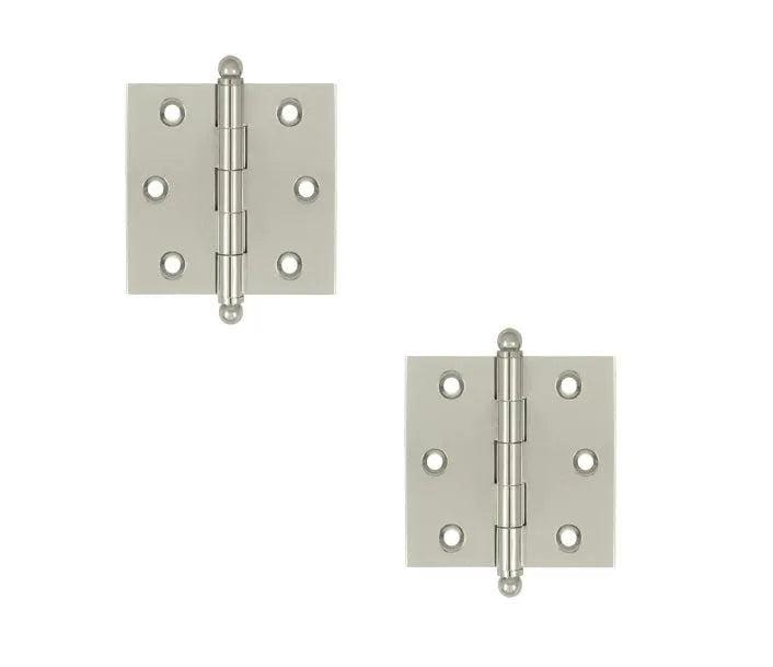 DeltanaDeltana 2 1/2" x 2 1/2" Hinge with Ball Tips (Pair) in 