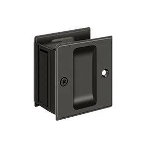 Deltana 2-1/2" x 2-3/4" Pocket Door Passage in Oil Rubbed Bronze finish