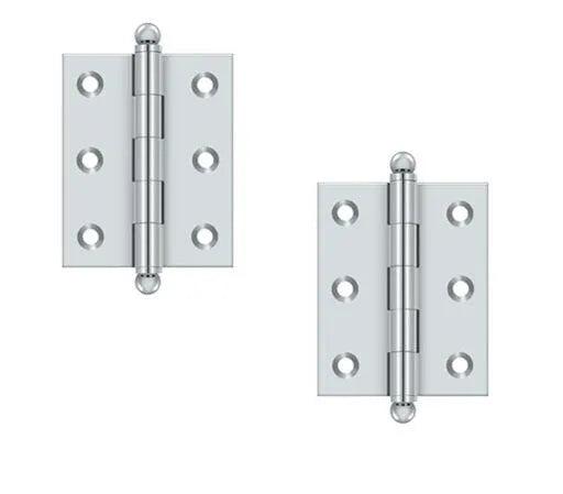 DeltanaDeltana 2 1/2" x 2" Hinge with Ball Tips (Pair) in 