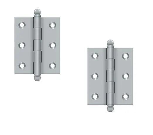 DeltanaDeltana 2 1/2" x 2" Hinge with Ball Tips (Pair) in 