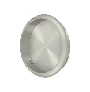 Deltana 2 1/8" Round Flush Pull Brushed Nickel