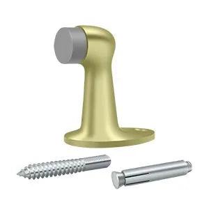 Deltana 2 7/8" Floor Door Bumper Unlacquered Brass