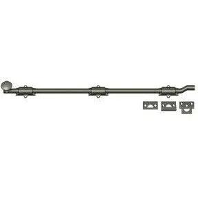 Deltana 26" Heavy Duty Offset Surface Bolt Antique Nickel