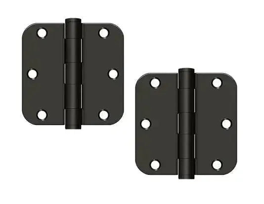 DeltanaDeltana 3-1/2" x 3-1/2" x 5/8" Radius Hinge, Heavy Duty in 