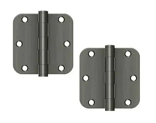 DeltanaDeltana 3-1/2" x 3-1/2" x 5/8" Radius Hinge, Heavy Duty in 