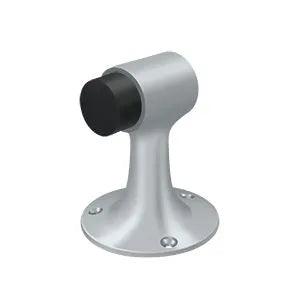 Deltana 3" Heavy Duty Floor Mount Bumper Brushed Chrome