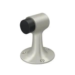 Deltana 3" Heavy Duty Floor Mount Bumper Brushed Nickel