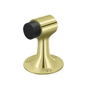 Deltana 3" Heavy Duty Floor Mount Bumper Polished Brass