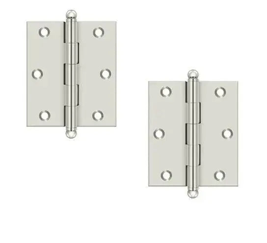 DeltanaDeltana 3" x 2 1/2" Hinge with Ball Tips (Pair) in 