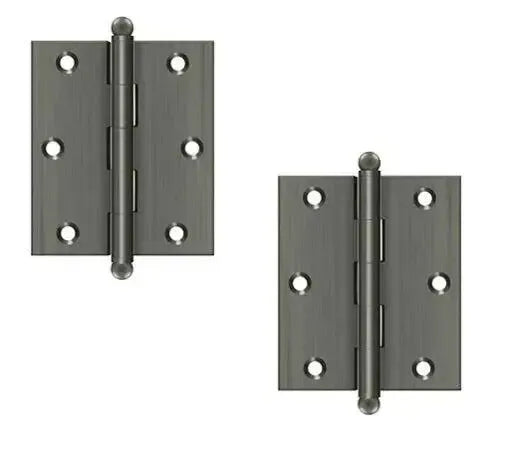 DeltanaDeltana 3" x 2 1/2" Hinge with Ball Tips (Pair) in 
