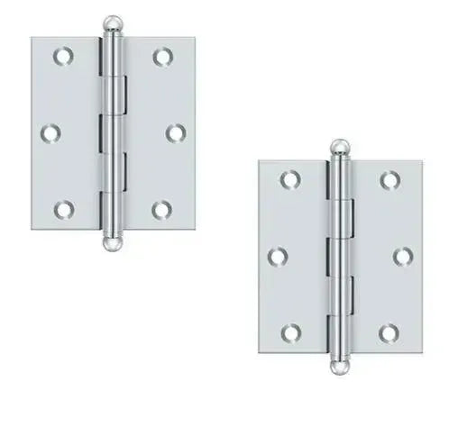DeltanaDeltana 3" x 2 1/2" Hinge with Ball Tips (Pair) in 