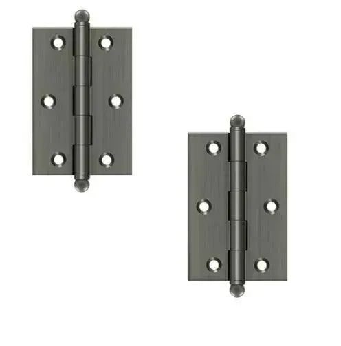 DeltanaDeltana 3" x 2" Hinge with Ball Tips (Pair) in 