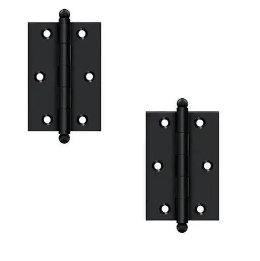 DeltanaDeltana 3" x 2" Hinge with Ball Tips (Pair) in 