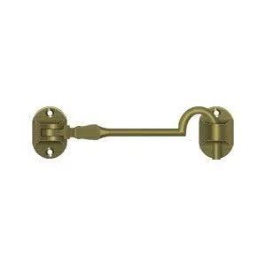 Deltana 4" British Style Cabin Hook Antique Brass