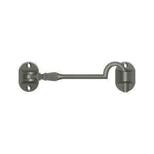 Deltana 4" British Style Cabin Hook Antique Nickel
