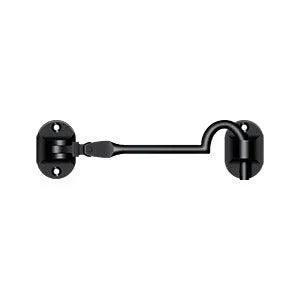 Deltana 4" British Style Cabin Hook Paint Black